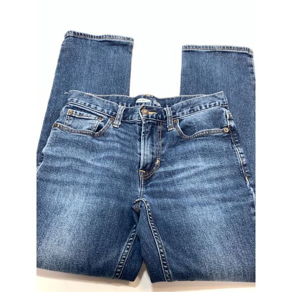 Old Navy Men's Built-In Flex Built-In Tough Straight Jeans Blue Size 28x30 - Picture 1 of 5